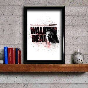 Fan Art The Walking Dead Michonne Printed Picture